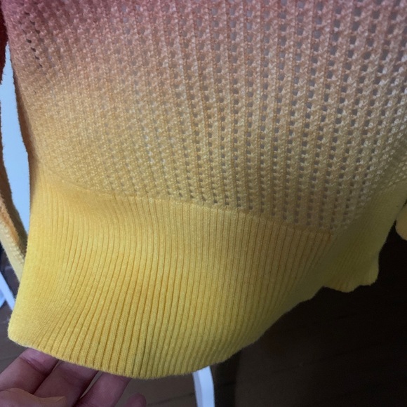 New York & Co Dip Dye Knit Sweater - Picture 5 of 8
